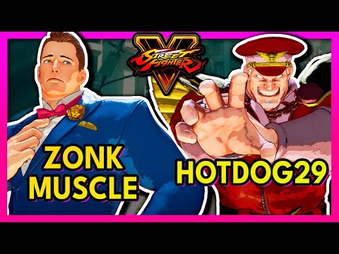 SFV 🥊 Zonk Muscle (CODY) VS HotDog29 (M. BISON) 🥊 スト5  🥊 SF5 🥊 Street Fighter 5
