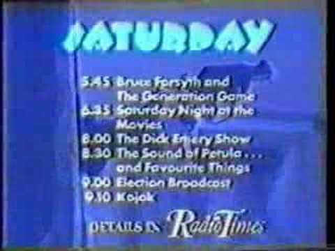 bbc1 1974 news and campaign report