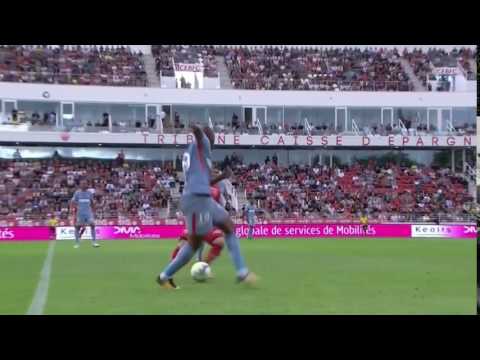 Djibril Sidibé backheel nutmeg vs Dijon FCO HD 1080p 2017 2018