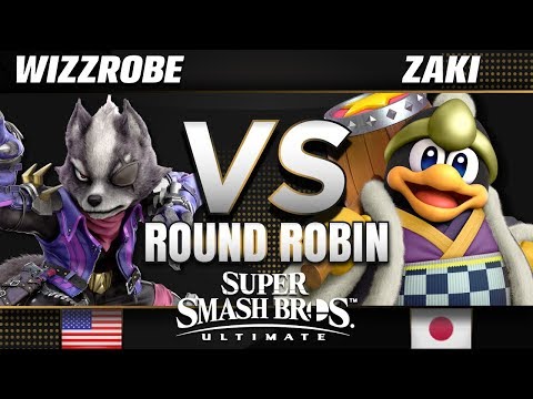 Wizzrobe (Wolf) vs. Geki | Zaki (King Dedede) - Smash Ultimate MVG Round-Robin