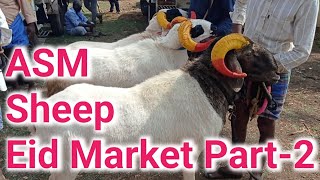 Episode -128 | ASM Amingad Sheep market, Eid Special Part-2, 10th May 2025, Karnataka, India 🇮🇳