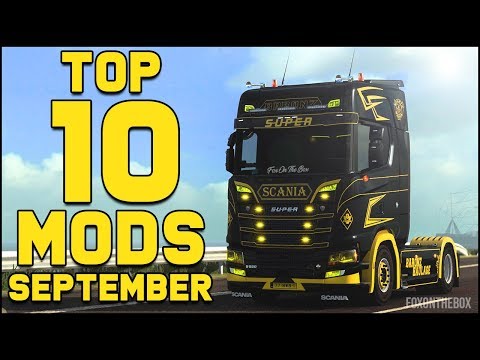 Top 10 ETS2 Mods - September 2018 | Euro Truck Simulator 2 (ETS2 1.32)