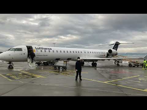 Lufthansa Cityline LH2383 | CRJ-900 | Real Full Flight | Geneva - Munich