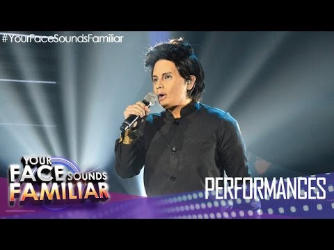 Your Face Sounds Familiar: Denise Laurel as Jed Madela - "Impossible Dream"