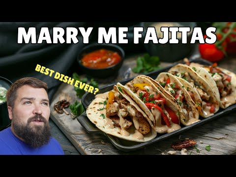 This Marry Me Fajita Recipe Is Incredible! Marry Me Chicken / Fajita Crossover! Tex Mex done right