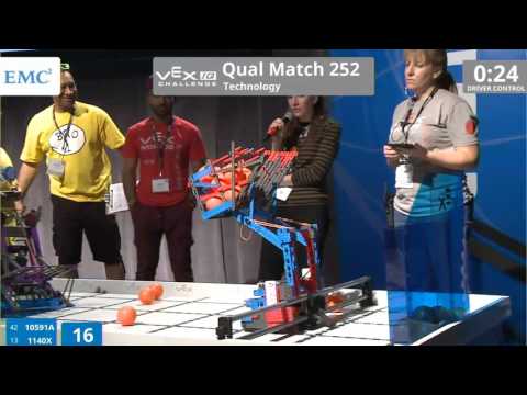 VEX Worlds 2016 - VEXIQ Elementary School - Technology - Qual 252 (10591A 1140X) 149