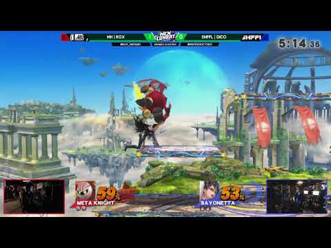 Mexcombat - MH | Rox (Metaknight) Vs. SHFFL | Dico (Bayonetta) - Winners Quarters - Singles