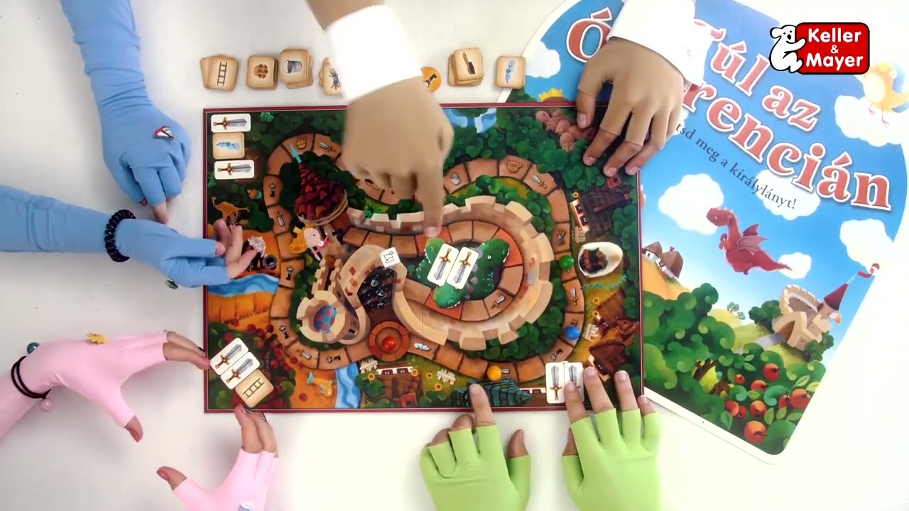 Túl az Óperencián társasjáték videó