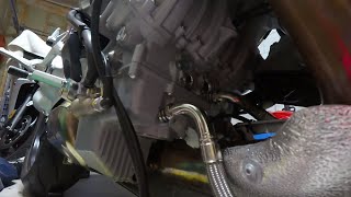 MV Agusta F3 Oil Change - Full ProcedureMV Agusta F3 换油 - 完整流程