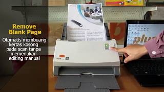 Fitur Scanner Plustek Remove Blank Page