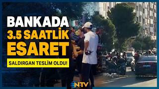 Son Dakika: İzmir'in Göbeğinde 3.5 Saatlik Dehşet! Banka Şubesinde Nef
