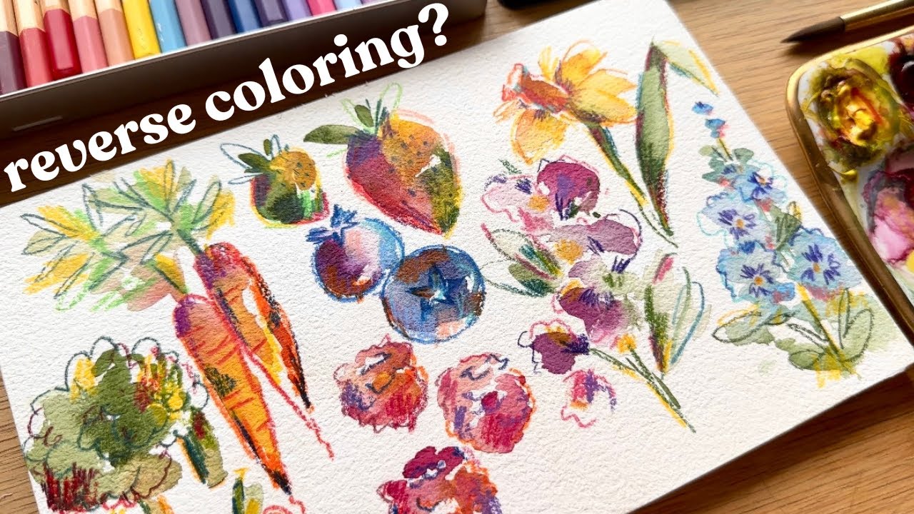 Stress free art technique ANYONE can do!