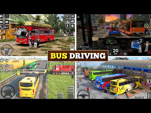 Top 5 BUS DRIVING games for Android / bus simulator games. #busdriving #busgame #busdrivinggames