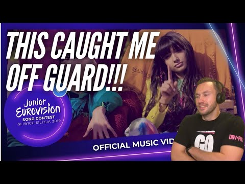 FIRST TIME HEARING! Viki Gabor - Superhero - Poland 🇵🇱-Official Music Video-Junior Eurovision 2019