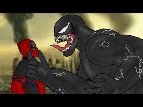 Deadpool Vs Venom | Drawing Cartoons 2 |