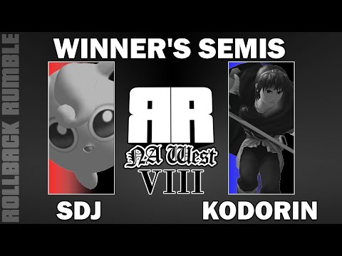SDJ (Puff) vs KoDoRiN (Marth) | Winner's Semis | Rollback Rumble: NA West VIII