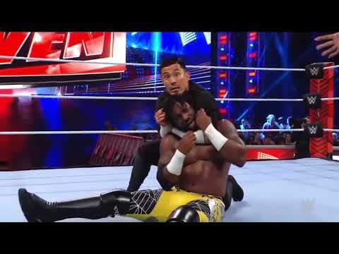 MUSTAFA ALI & CEDRIC ALEXANDER VS AKIRA TOZAWA & T-BAR 2/2