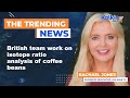 British team work on isotope ratio analysis of coffee beans