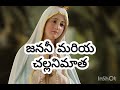 జననీ మరియా చల్లని మాత Janani Mariya Challani Maatha