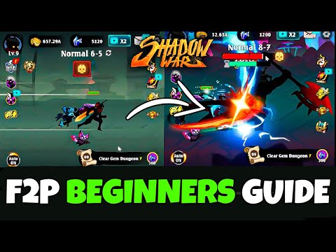 F2P BEGINNERS GUIDE // SHADOW WAR IDLE - YouTube