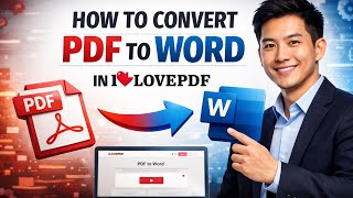 How to CONVERT PDF to WORD in iLovePDF (Step by Step)