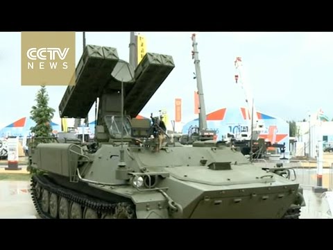 New fighter jet and attack helicopter on display at “Army 2015” in Moscow