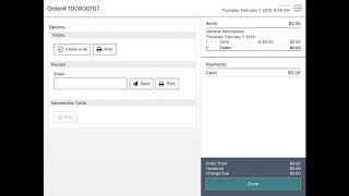 ACME POS checkout