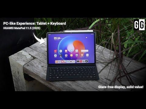 HUAWEI MatePad 11.5 (2025) Review - Glare-free PaperMatte display, solid PC-like performance
