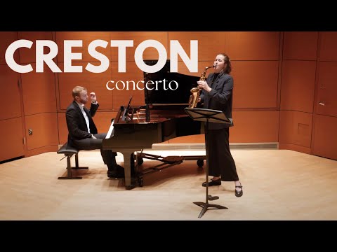 Paul Creston, Concerto for Alto Saxophone, Op. 26 - Mvmt. I