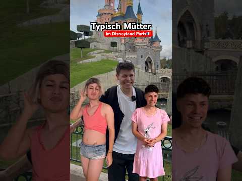 Typical mothers - at Disneyland Paris🇫🇷😂 itsofficialmarco