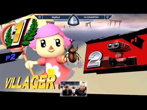 Sm4sh@Mines 54 - BigRed (R.O.B.) Vs. HLG|SAMFISH (Villager) - Winners Finals