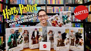 HARRY POTTER MATTEL DOLLS UNBOXING AND REVIEW