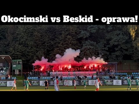 Piwosze na meczu z Beskidem! Okocimski Brzesko vs Beskid Andrychów 04.10.2025r.