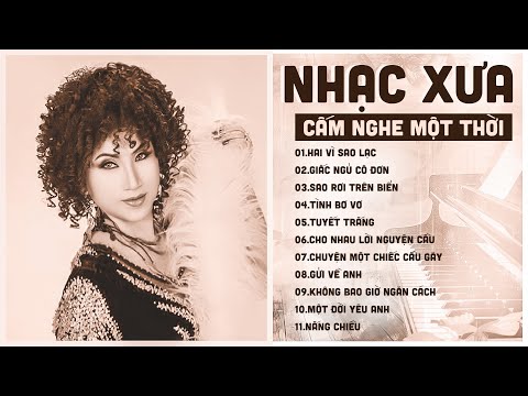 Nhạc Xưa Phương Thủy CẤM NGHE MỘT THỜI Vì Quá Hay - LK Hai Vì Sao Lạc, Giấc Ngủ Cô Đơn