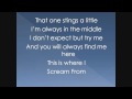 Say Anything-Marianas Trench(with lyrics) 