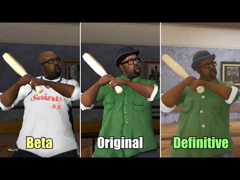 GTA San Andreas Beta vs Original vs Definitive Edition | Which is Best?