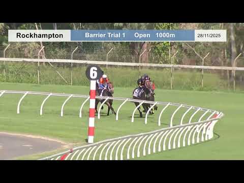 Barrier Trial 1, 28th November 2025