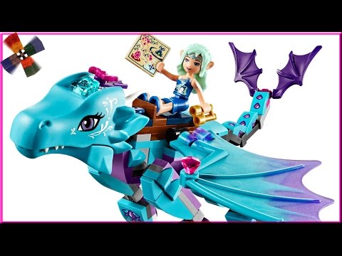 Lego Elves The Water Dragon Adventure Speed Build Set 41172