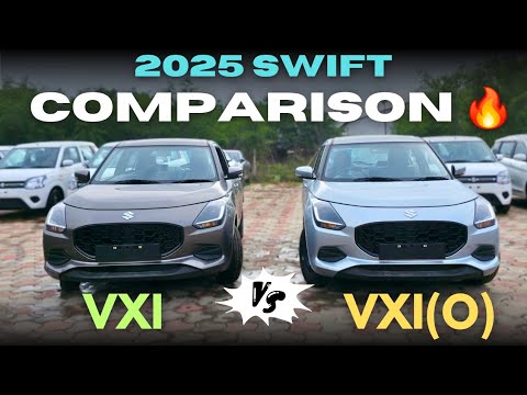 2025 Maruti Suzuki Swift VXI Vs Swift VXI (O) 🔥| Detailed Comparison | beCARladka