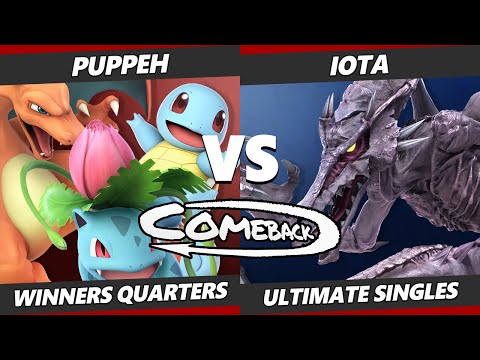 The Comeback Winners Quarters - Puppeh (Pokemon Trainer) Vs. Iota (Ridley) SSBU Ultimate Tournament
