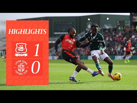 Plymouth 1-0 Luton | Highlights