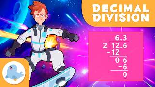 DIVISION with DECIMAL NUMBERS 🚀 Operations with Decimal Numbers for Kids ✨