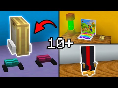 Cubius - 10+ BEST Gaming Build Hacks in Minecraft! 🟢