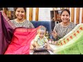 আমার পুজোর শাড়ি ️ Borobazar Saree Shopping Part 1 ️ Tojo Making Rut