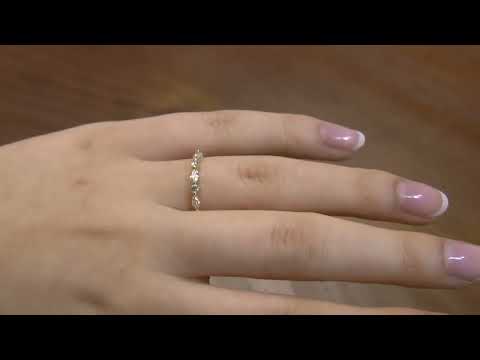 0.50ct Marquise & Round Cut Ladies Wedding Ring SB4578 v1