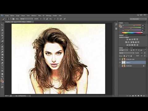 comment colorier un dessin avec photoshop cs5