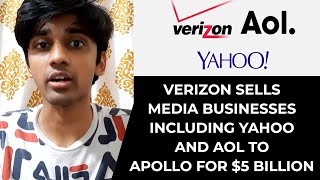 Verizon sells media businesses including Yahoo and AOL to Apollo for $5 billion | TECHBYTES