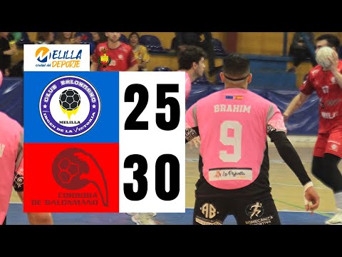 EN DIRECTO: Melilla Ciudad del Deporte BM. Virgen de la Victoria vs. Cajasur BM. Córdoba