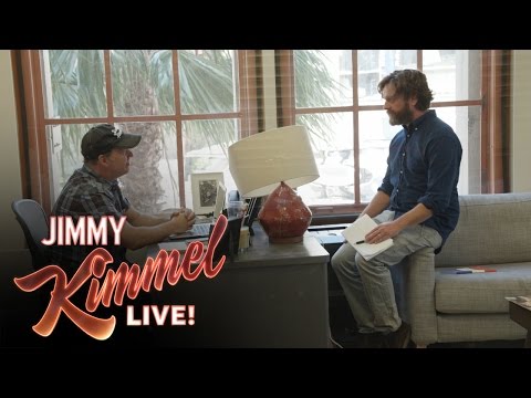 Zach Galifianakis Asks Cousin Sal How He Really Feels About Jimmy Kimmel