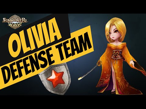 Budget 🛡️DEFENSE Team🛡️ with Olivia in Summoners War G1 RTA